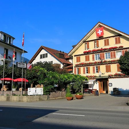 Landgasthof Schlussel Alpnach Hotell Exteriör bild